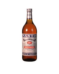 Aperitif mit Anis Pastis 45° BASTIDON - Vian & Vieil 1 Liter